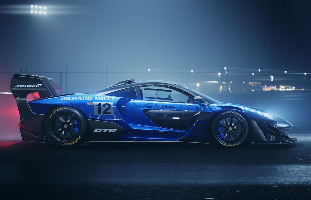 Обои для рабочего стола Британская компания McLaren Automotive Limited представила новый кузов Mclaren Senna GTR, 2019 года