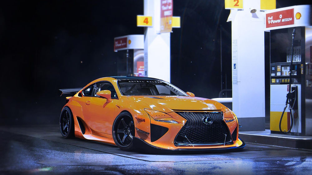 Обои для рабочего стола Авто марки Lexus RCF sport