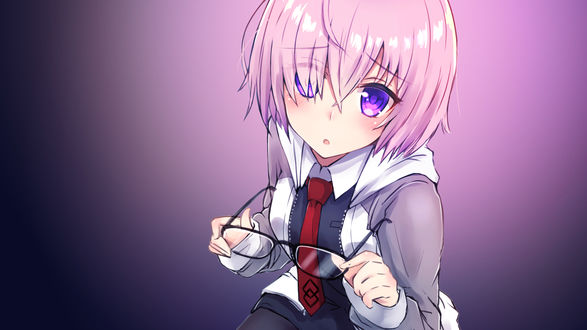 Обои на рабочий стол Mash Kyrielight / Мэш Кириелайт из аниме Fate / Grand Order: First Order / Судьба / Великий приказ, by AssassinWarrior