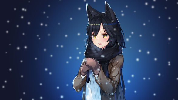 Обои на рабочий стол Ahri / Ари из игры League of Legends / Лига Легенд, by AssassinWarrior
