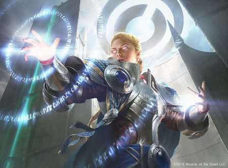 Обои на рабочий стол Девушка-маг из игры Magic: The Gathering, by G-host Lee