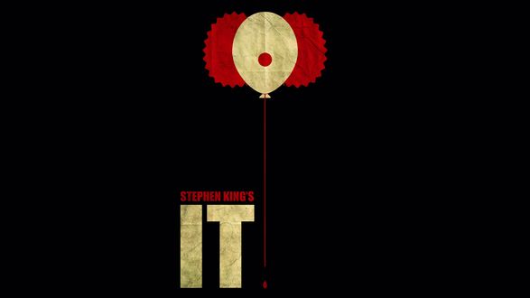 Обои на рабочий стол Арт к книге и фильму Оно, Стивена Кинга / IT, Stephen King