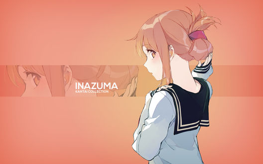Обои на рабочий стол Inazuma / Иназума из аниме Kantai Collection: KanColle / Флотская коллекция, by AssassinWarrior