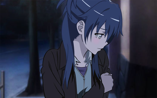 Обои на рабочий стол Yukino Yukinoshita / Юкино Юкиношита из аниме Yahari Ore no Seishun Love Comedy wa Machigatteiru / Как и ожидалось, моя школьная романтическая жизнь не удалась