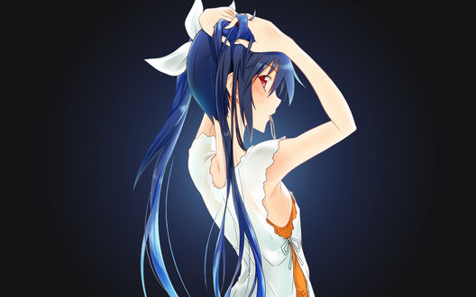 Обои на рабочий стол Aika Tsube / Айка Цубэ из аниме Ore, Twintail ni Narimasu / Я буду хвостики носить, by AssassinWarrior
