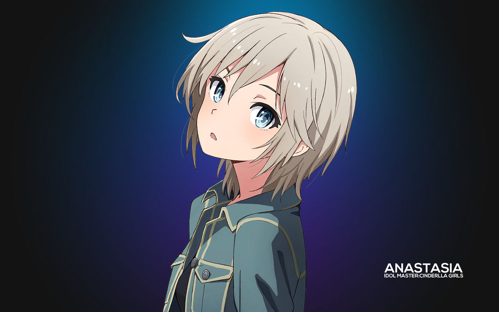 Обои для рабочего стола Anastasia / Анастасия из аниме The iDOLM@STER Cinderella Girls / Идолмастер: Девушки-золушки, by AssassinWarrior