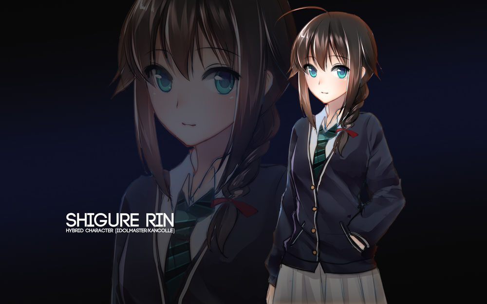 Обои для рабочего стола Rin Shibuya / Рин Сибуя из аниме The iDOLM@STER Cinderella Girls / Идолмастер: Девушки-золушки, by AssassinWarrior