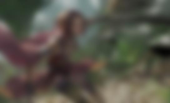 Обои на рабочий стол Lara Croft / Лара Крофт из комикса Tomb Raider / Расхитительница гробниц: Лара Крофт, by zhang bo