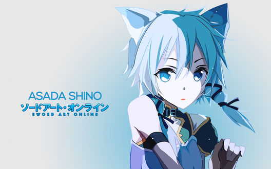 Обои на рабочий стол Shino Asada / Сино Асада из аниме Sword Art Online II / Мастера Меча Онлайн II, by AssassinWarrior