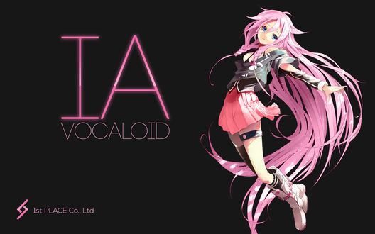 Обои на рабочий стол Vocaloid IA / Вокалоид Ия, by AssassinWarrior
