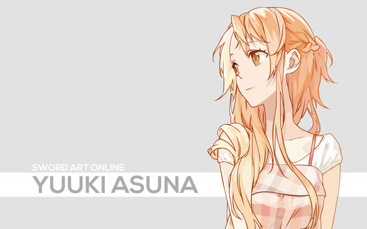 Обои на рабочий стол Asuna Yuuki / Асуна Юки из аниме Sword Art Online / Мастера Меча Онлайн, by AssassinWarrior