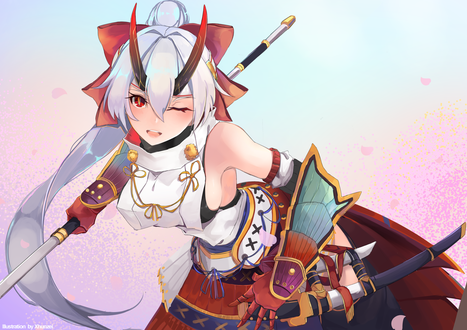 Обои на рабочий стол Archer / Арчер из игры Fate / Grand Order / Судьба / Великий Орден, by Xhunzei