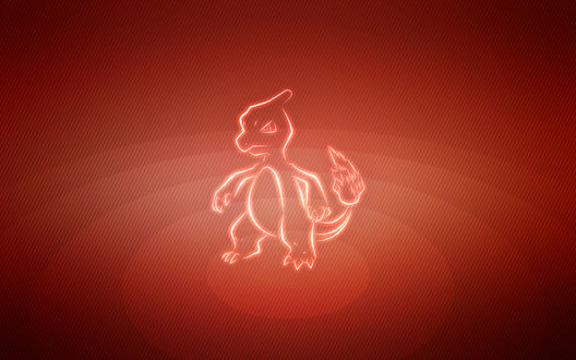 Обои на рабочий стол Charmeleon / Чармилион из аниме Pokemon / Покемон, by Senzune