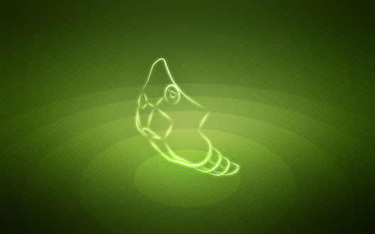 Обои на рабочий стол Metapod / Метапод из аниме Pokemon / Покемон, by Senzune