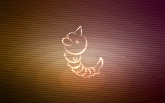 Обои на рабочий стол Weedle / Видл из аниме Pokemon / Покемон, by Senzune