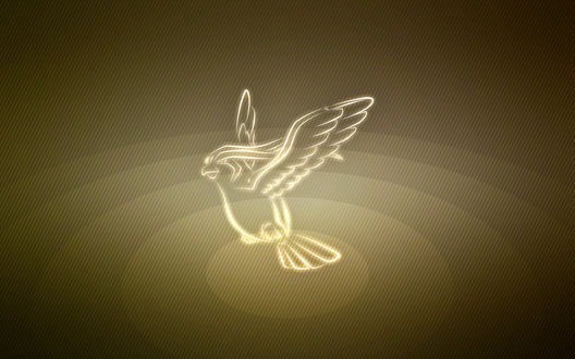 Обои на рабочий стол Pigeot / Пиджит из аниме Pokemon / Покемон, by Senzune