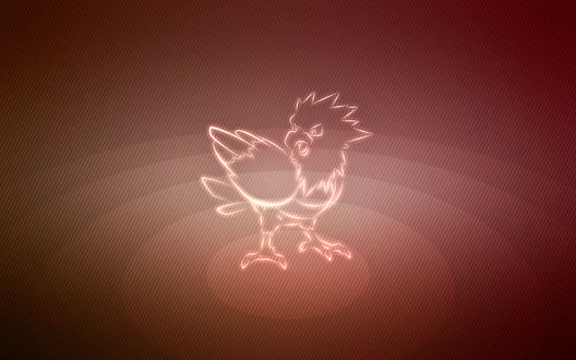 Обои на рабочий стол Spearow / Спироу из аниме Pokemon / Покемон, by Senzune