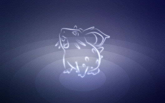Обои на рабочий стол Nidoran / Нидорана из аниме Pokemon / Покемон, by Senzune