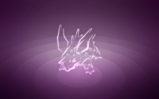 Обои на рабочий стол Nidorino / Нидорино из аниме Pokemon / Покемон, by Senzune