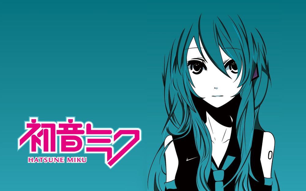 Обои для рабочего стола Vocaloid Miku Hatsune / Вокалоид Мику Хацунэ, by AssassinWarrior