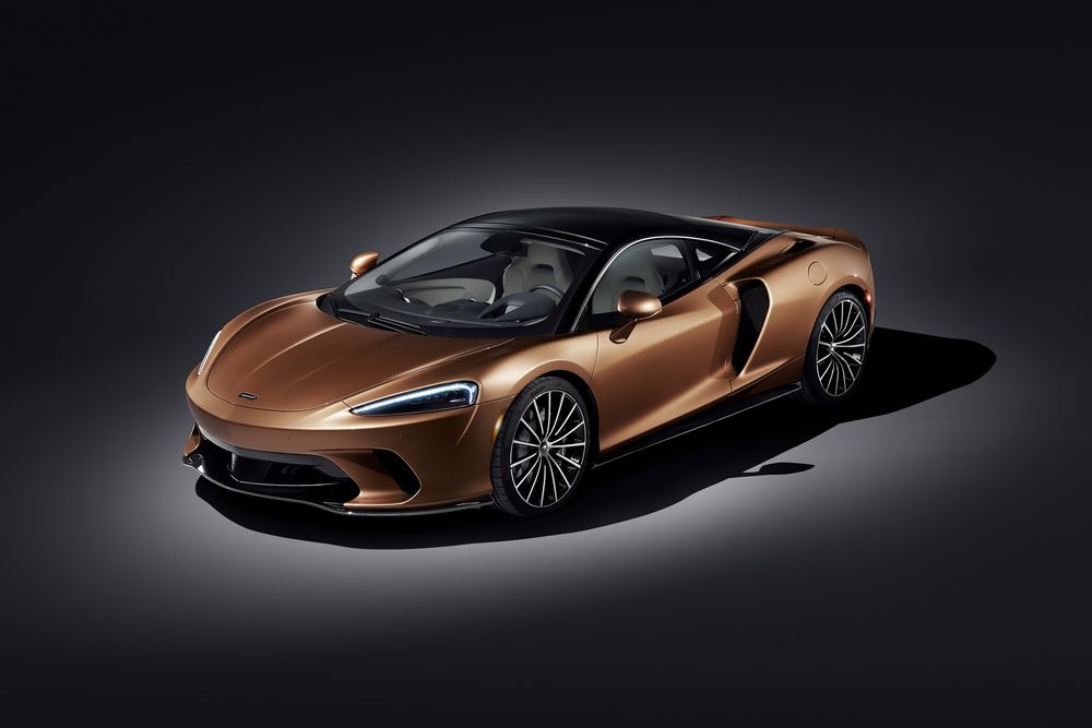 Обои для рабочего стола Английская компания McLaren строит первый спортивный Grand Tourer - McLaren GT, 2019 года
