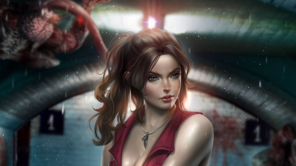 Клэр Редфилд фигурка 30 см, Claire Redfield Resident Evil 2