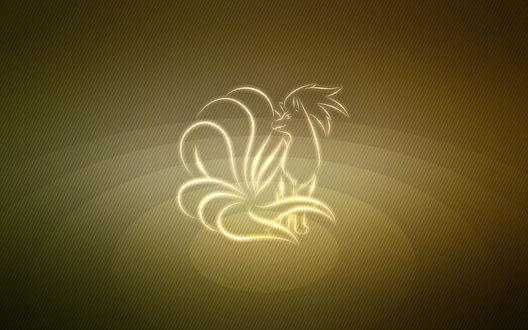 Обои на рабочий стол Ninetales / Найнтэйлс из аниме Pokemon / Покемон, by Senzune