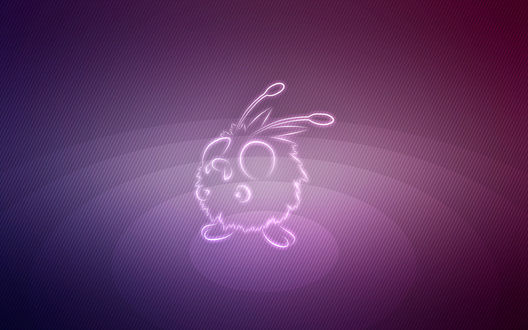 Обои на рабочий стол Venonat / Венонат из аниме Pokemon / Покемон, by Senzune