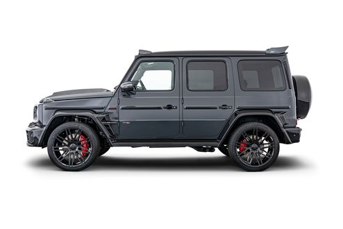 Обои на рабочий стол Немецкая частная компания Brabus GmbH сделал тюнинг нового BRABUS 800 SHADOW based on Mercedes-AMG G 63, 2019 года