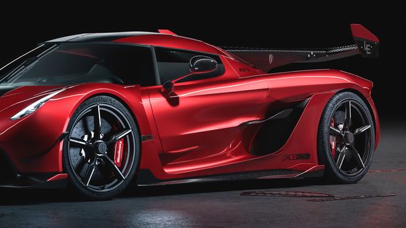 Обои на рабочий стол Салон Premium Automotive Concept Esse обновил один из 125 экземпляров нового гиперкара Koenigsegg Jesko Cherry Red Edition10, 2019 года
