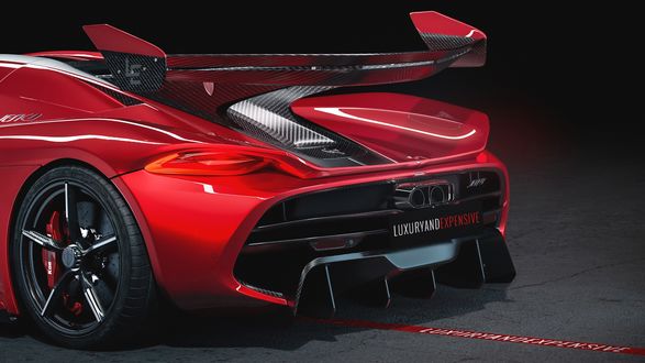 Обои на рабочий стол Салон Premium Automotive Concept Esse обновил один из 125 экземпляров нового гиперкара Koenigsegg Jesko Cherry Red Edition10, 2019 года
