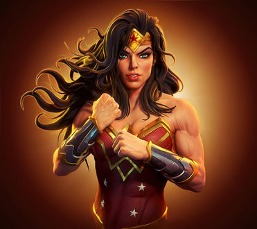 Обои на рабочий стол Diana / Диана из комикса Wonder Woman / Чудо-Женщина, by Carl Gonzalez
