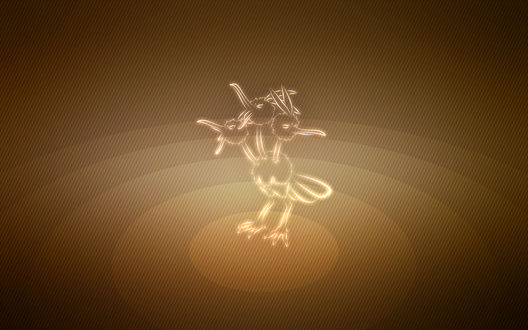 Обои на рабочий стол Dodrio / Додрио из аниме Pokemon / Покемон, by Senzune