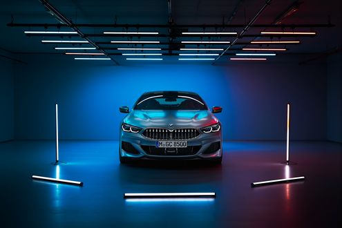 Обои на рабочий стол Новая BMW 8-й серии BMW M850i xDrive Gran CoupГ© (G16), 2019 года