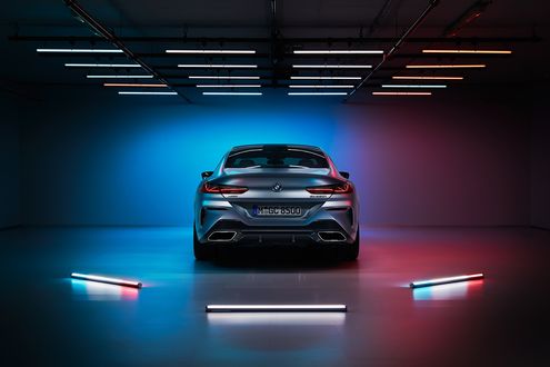 Обои на рабочий стол Новая BMW 8-й серии BMW M850i xDrive Gran CoupГ© (G16), 2019 года