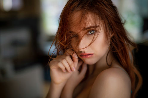 Обои на рабочий стол Модель Sophia Blake. Фотограф: Chris Bos