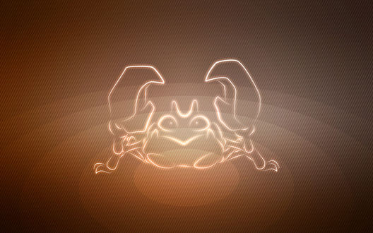 Обои на рабочий стол Krabby / Крабби из аниме Pokemon / Покемон, by Senzune