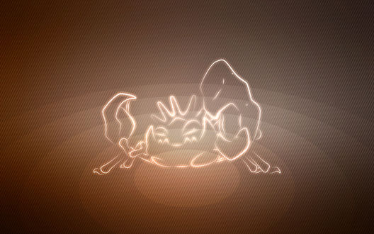 Обои на рабочий стол Kingler / Кинглер из аниме Pokemon / Покемон, by Senzune