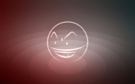 Обои на рабочий стол Electrode / Электрод из аниме Pokemon / Покемон, by Senzune