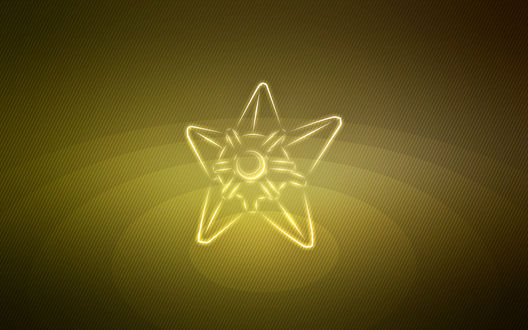 Обои на рабочий стол Staryu / Старью из аниме Pokemon / Покемон, by Senzune