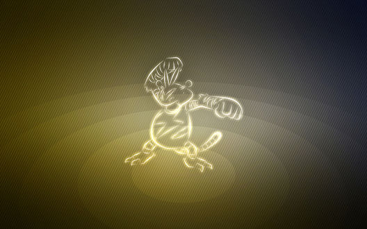Обои на рабочий стол Electabuzz / Электабазз из аниме Pokemon / Покемон, by Senzune