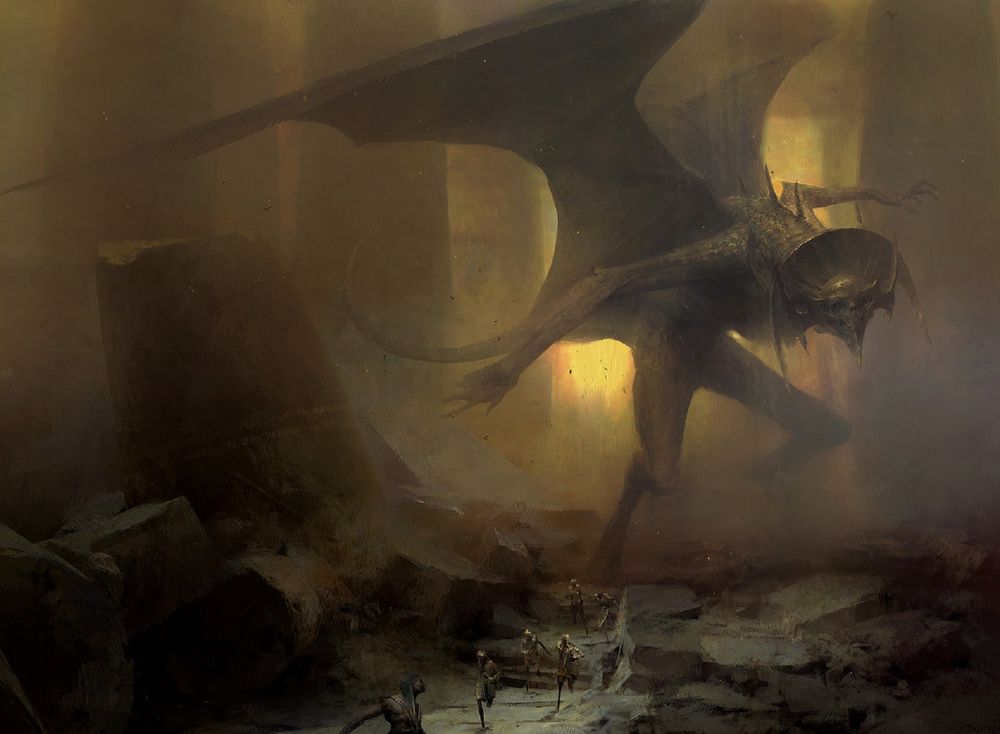 Обои для рабочего стола Apocalypse Demon / Демон Апокалипсиса, by Piotr Jablonski