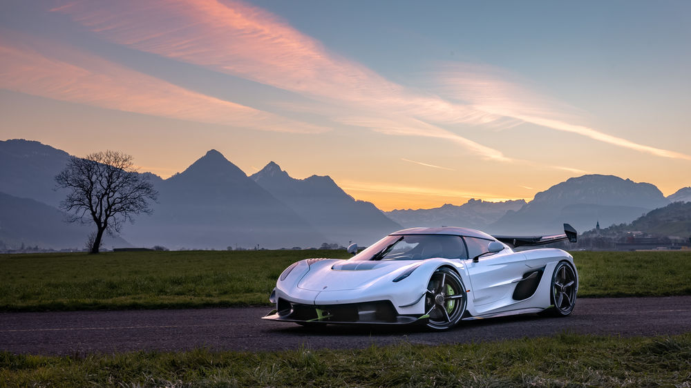 Обои для рабочего стола Шведская компания построила новый Koenigsegg Jesko, 2019 года