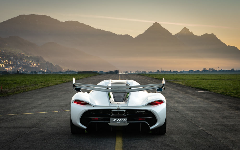 Обои для рабочего стола Шведская компания построила новый Koenigsegg Jesko, 2019 года