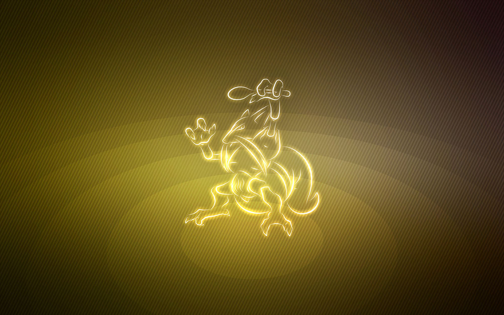 Обои для рабочего стола Kadabra / Кадабра из аниме Pokemon / Покемон, by Senzune