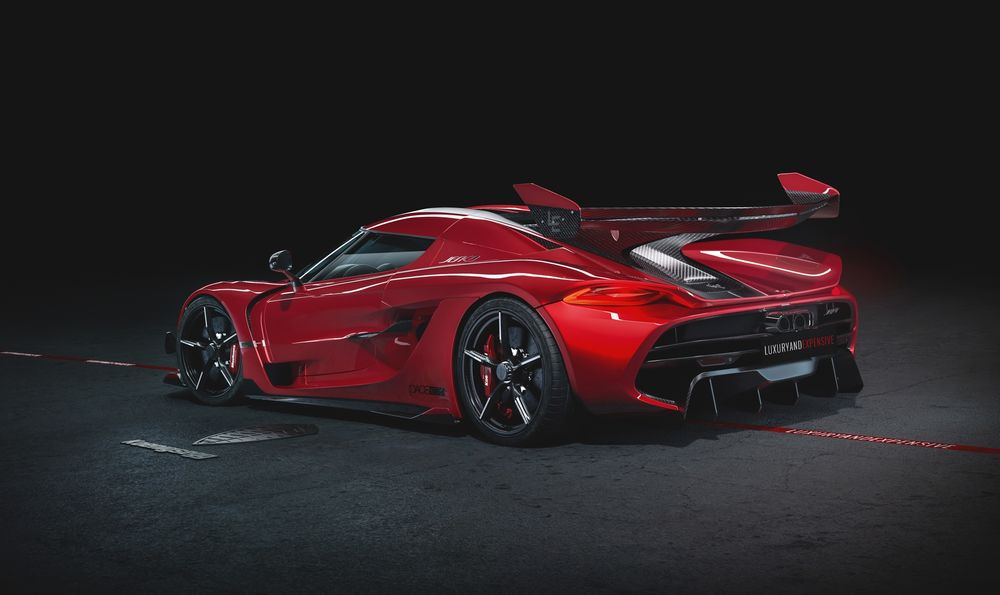 Обои для рабочего стола Салон Premium Automotive Concept Esse обновил один из 125 экземпляров нового гиперкара Koenigsegg Jesko Cherry Red Edition10, 2019 года