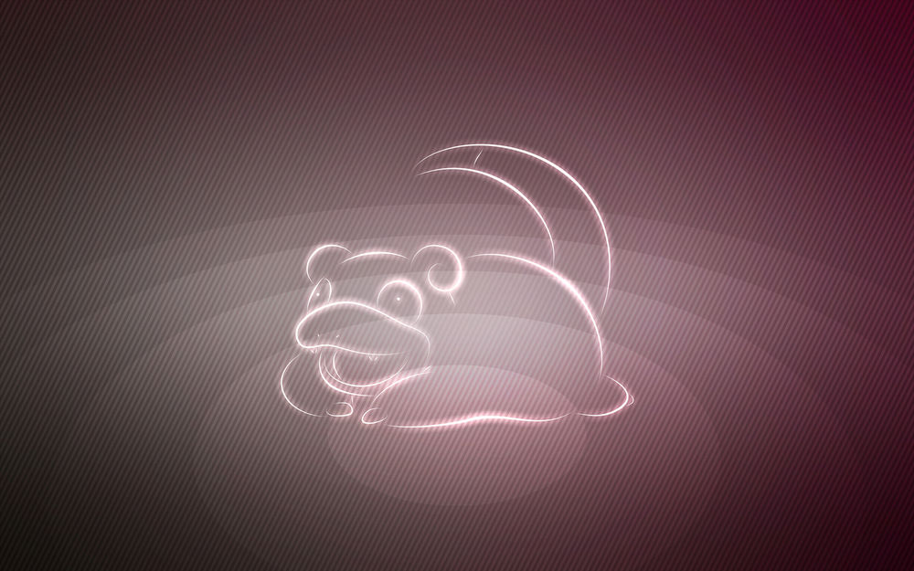 Обои для рабочего стола Slowpoke / Слоупок из аниме Pokemon / Покемон, by Senzune