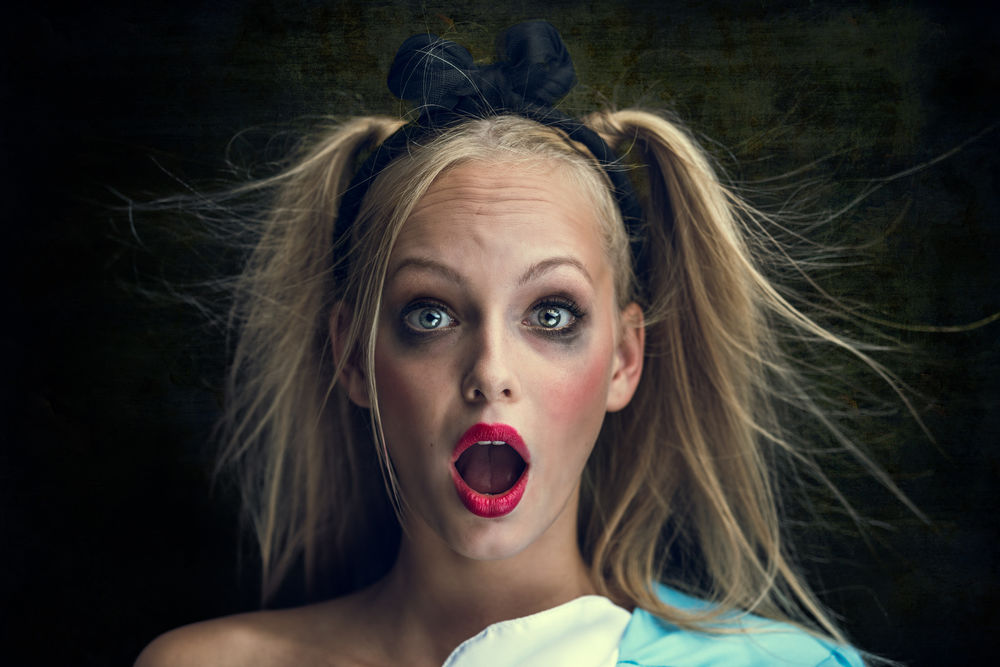Обои для рабочего стола Модель Angelika Rocil, фотограф Симона Аттисани