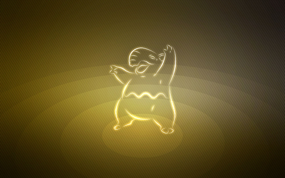Обои для рабочего стола Drowzee / Дроузи из аниме Pokemon / Покемон, by Senzune
