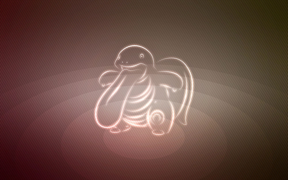 Обои для рабочего стола Lickitung / Ликитунг из аниме Pokemon / Покемон, by Senzune